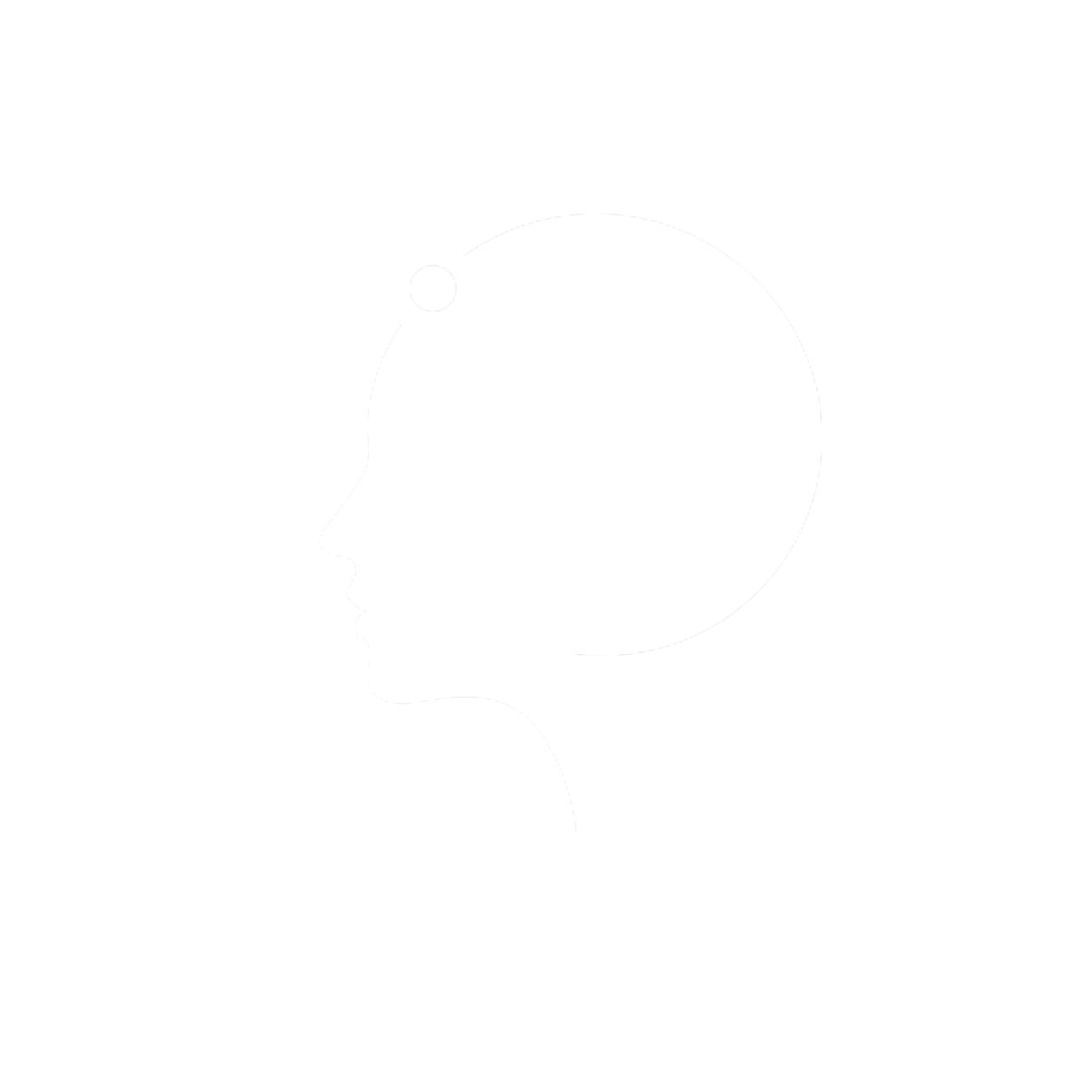 Line art illustration of Sentiment AI